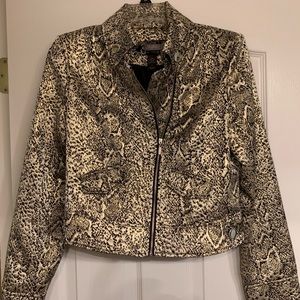 Daytrip Metallic Moto Jacket M